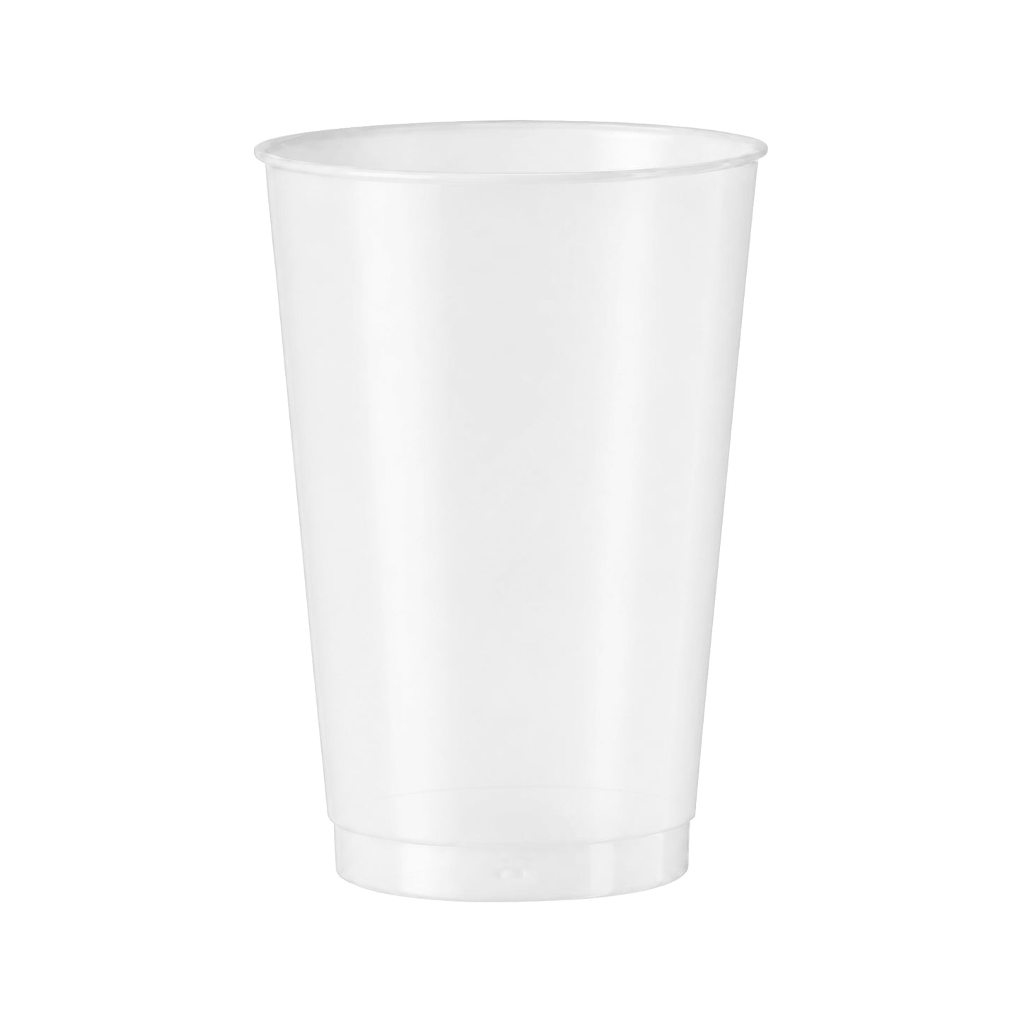 12 oz. Clear White Disposable Plastic Party Cups