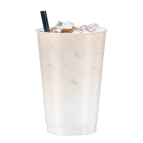 12 oz. Clear White Disposable Plastic Party Cups