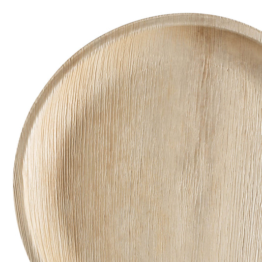 Round Palm Leaf Disposable Eco-Friendly Platters (12")