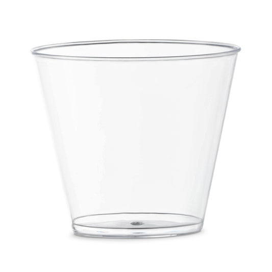 5 oz. Crystal Clear Disposable Plastic Party Cups