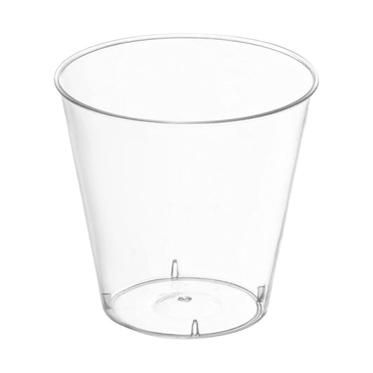 9 oz. Fancy Crystal Clear Disposable Plastic Party Cups