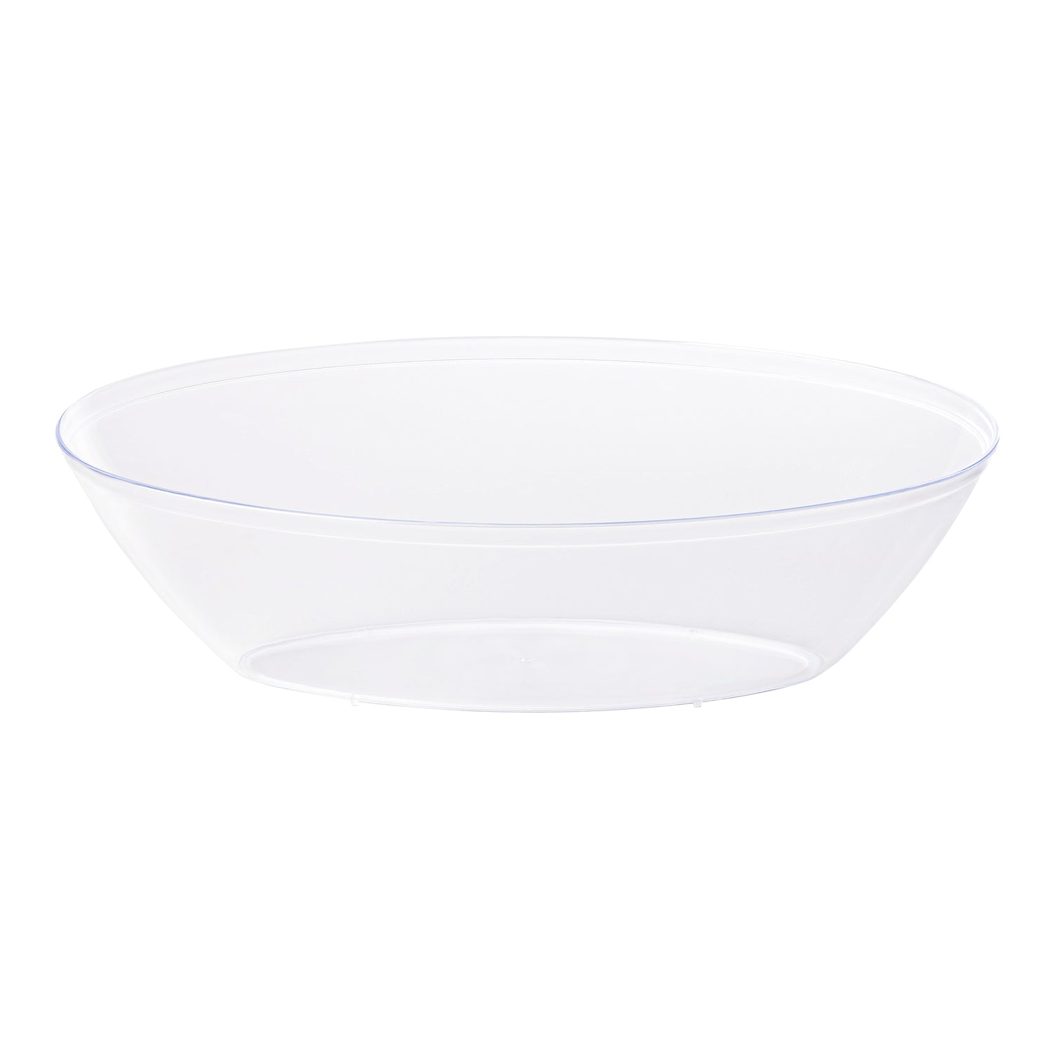 Plastic Bowls Clear Oval Serving Bowls Kaya Collection The Kaya Collection