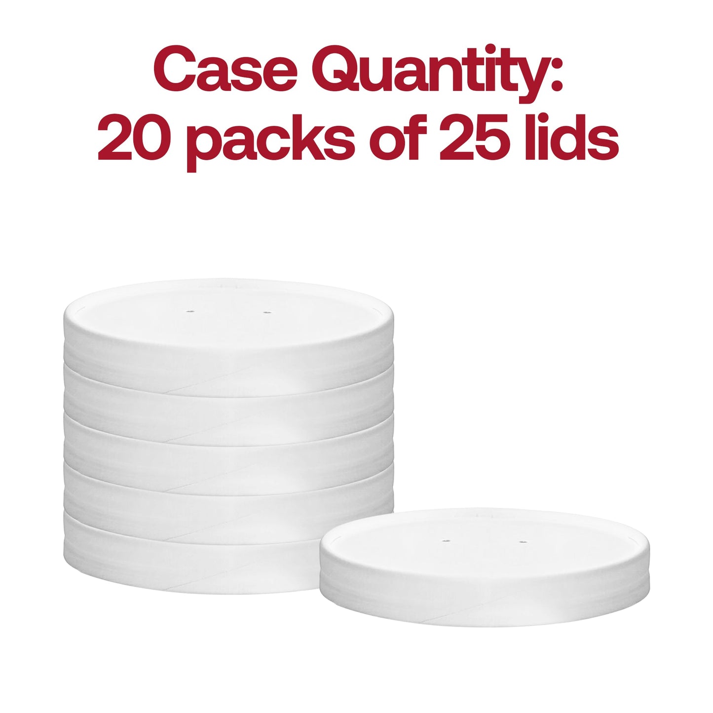 Paper Lids for Squat Paper Soup Cups