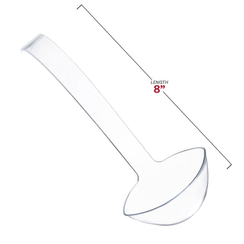 Clear Plastic Large Serving Ladles