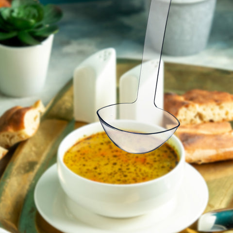 Clear Plastic Large Serving Ladles
