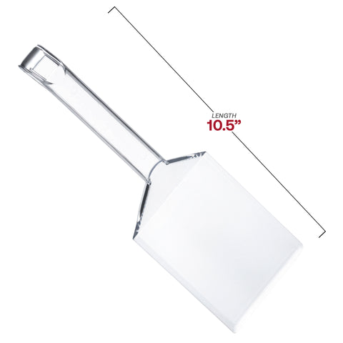 Clear Plastic Large Serving Spatulas