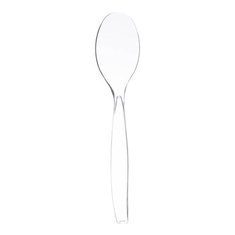 Clear Plastic Disposable Serving Spoons | Kaya Collection