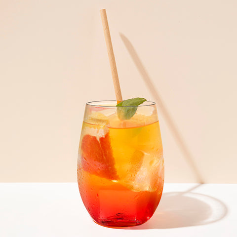 16 oz. Clear Stemless Disposable Plastic Wine Glasses