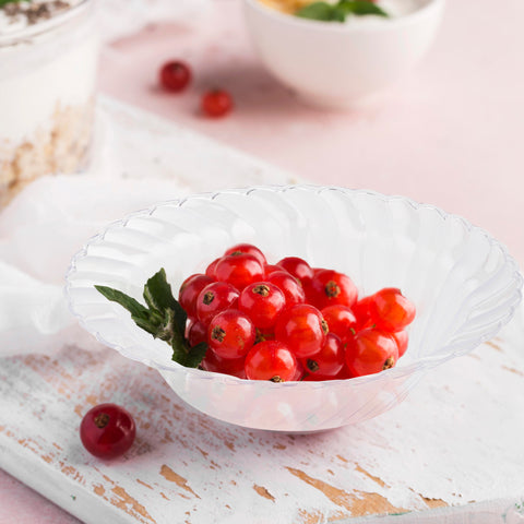 Clear Flair Disposable Plastic Soup Bowls (12 oz.)