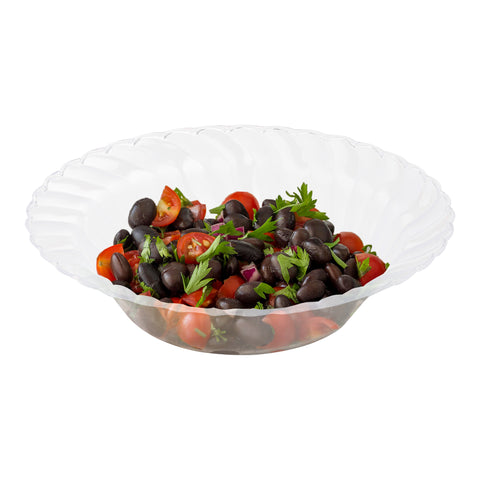 Clear Flair Disposable Plastic Soup Bowls (12 oz.) Secondary | The Kaya Collection