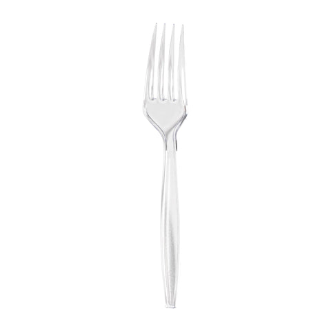 Clear Medium Heavy Weight Forks