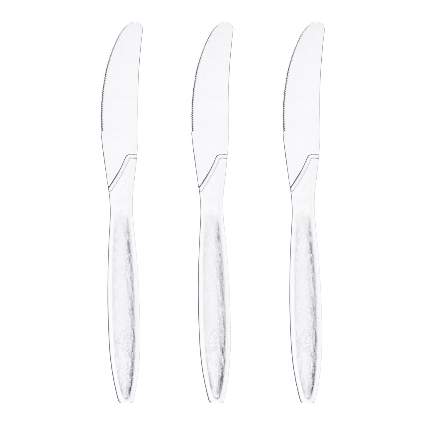 Clear Medium Heavy Weight Knives