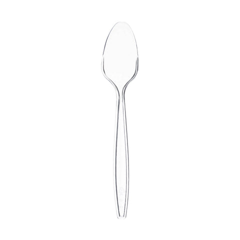 Clear Medium Heavy Weight Teaspoons