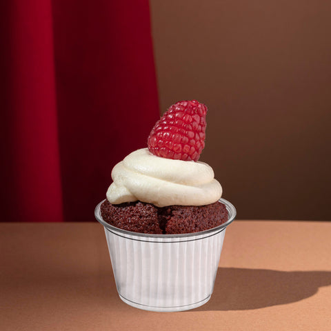 Clear Plastic Disposable Portion / Souffle Cups 1oz