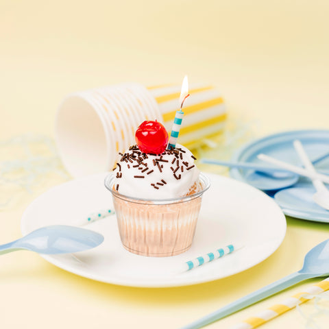 Clear Plastic Disposable Portion / Souffle Cups 1oz