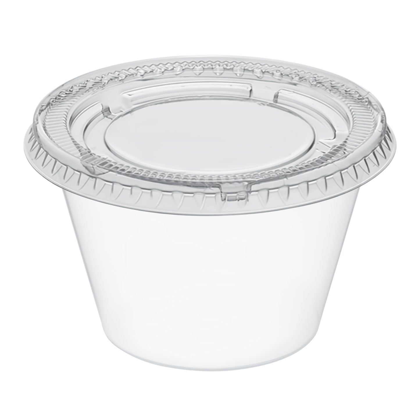 Clear Plastic Disposable Portion / Souffle cup 4oz