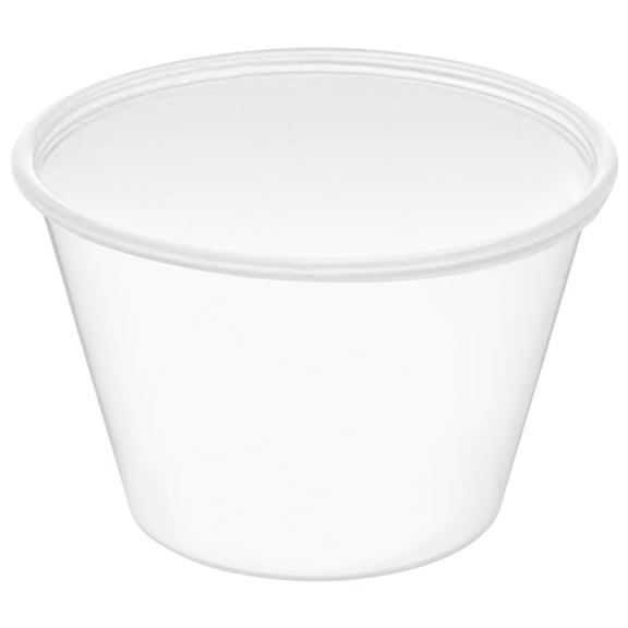 Plastic Cups Clear Round Souffle Cups Kaya Collection The Kaya
