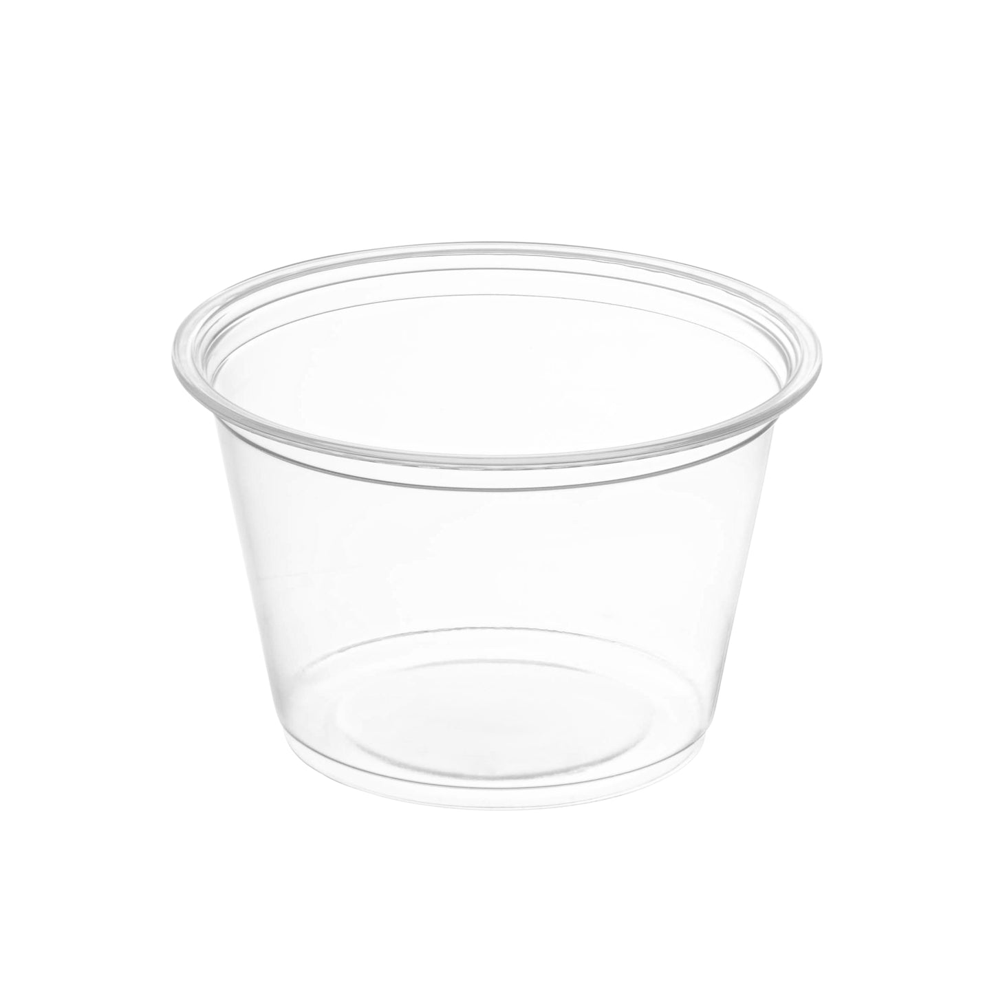 Clear Plastic Disposable Portion / Souffle Cups 4oz