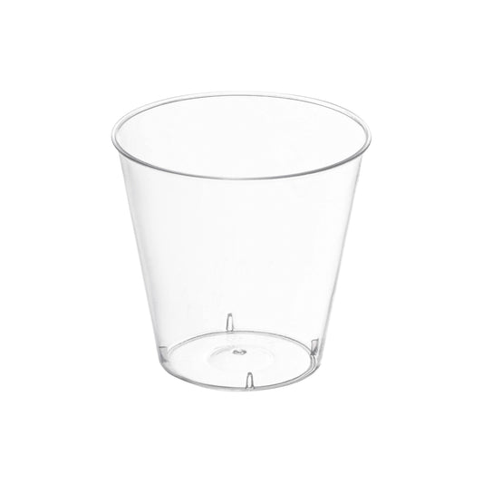 1 oz. Clear Disposable Plastic Shot Glasses