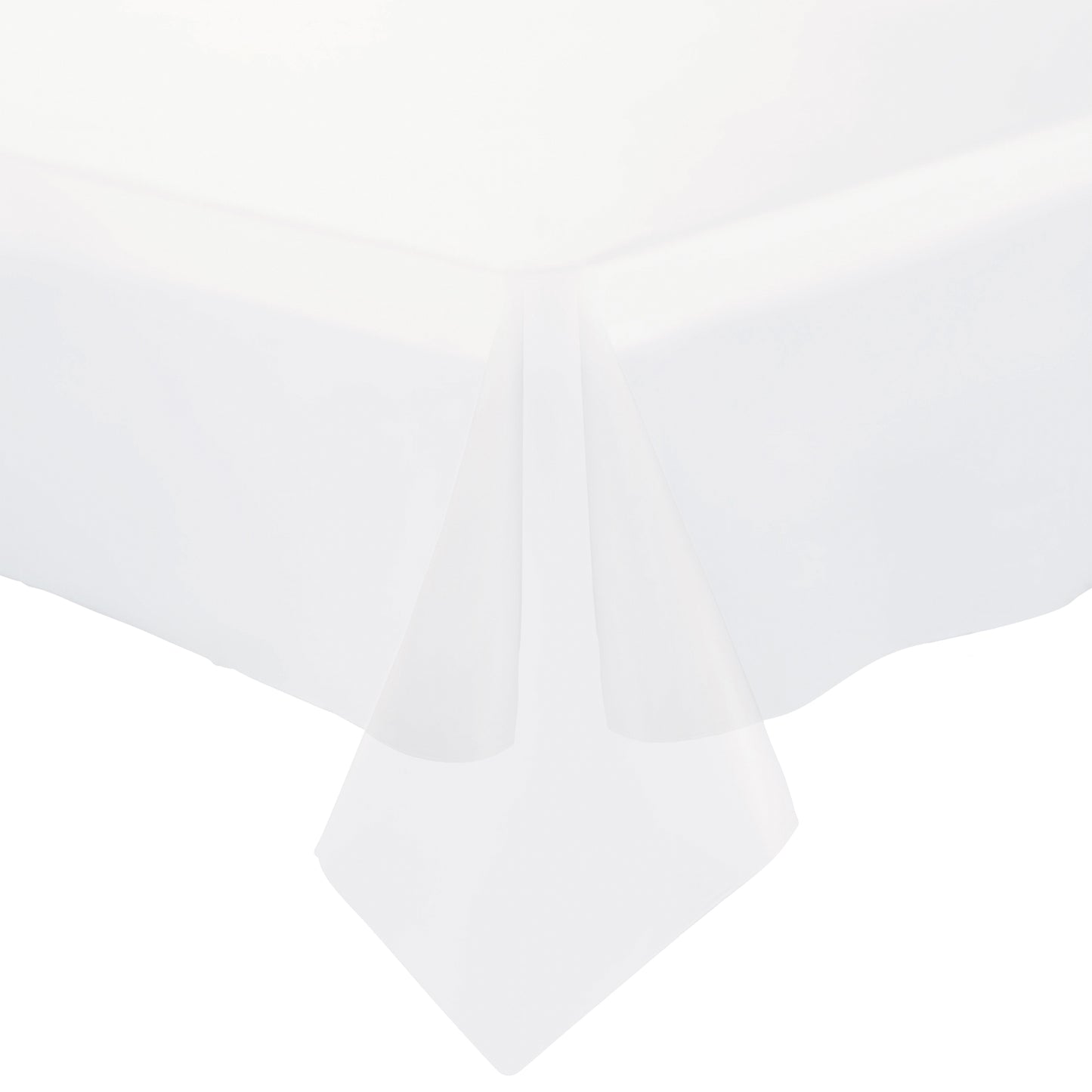 Clear Rectangular Plastic Tablecloths (54" x 108")