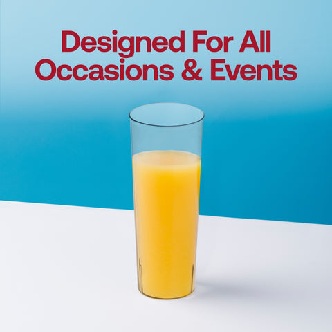 10 oz. Clear Round High Ball Plastic Disposable Cups