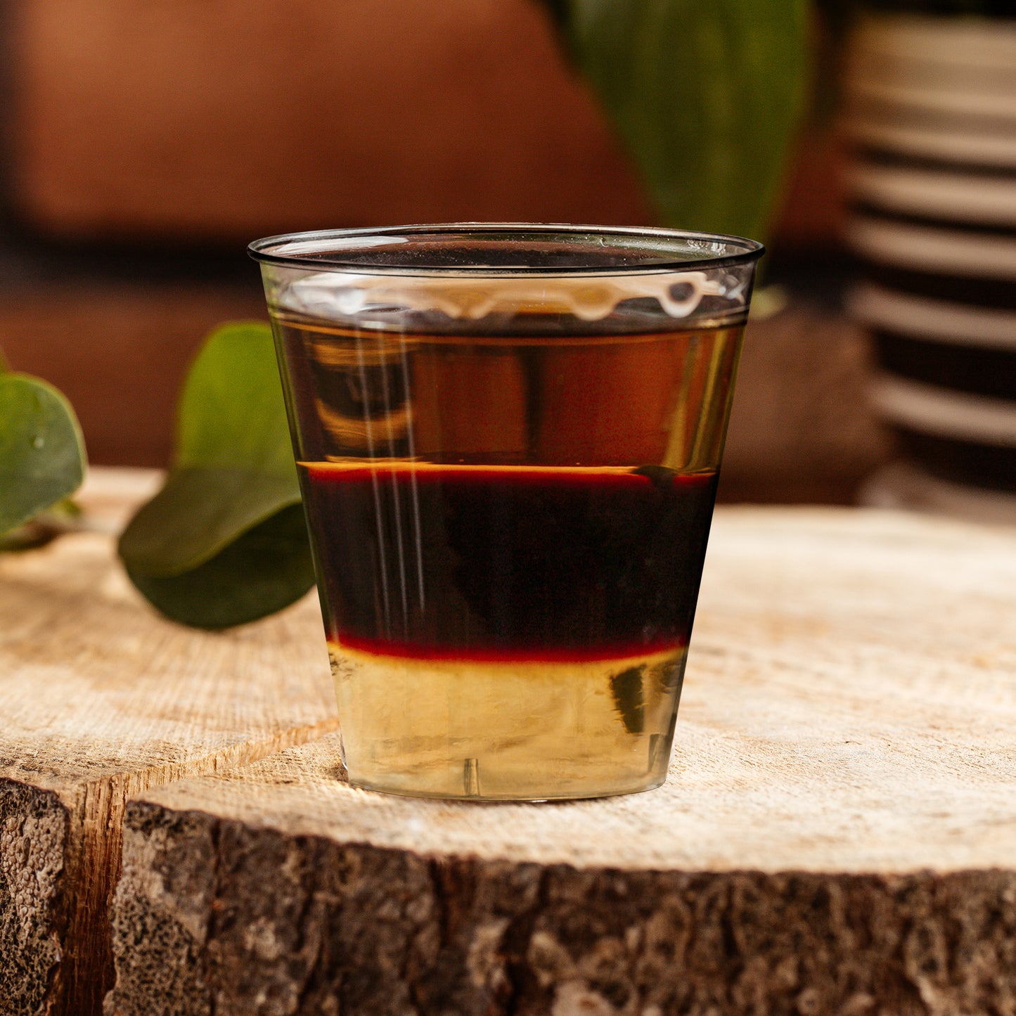 2 oz. Clear Round Disposable Plastic Shot Glasses