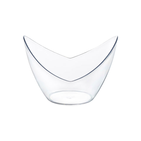 2 oz. Clear Small Disposable Plastic Concave Cups Main | The Kaya Collection