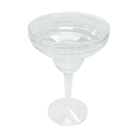 14 oz Clear Spiral Margarita Plastic Goblets