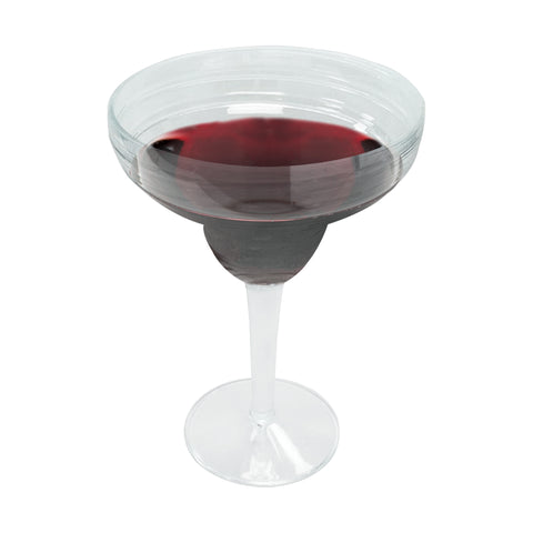 14 oz Clear Spiral Margarita Plastic Goblets