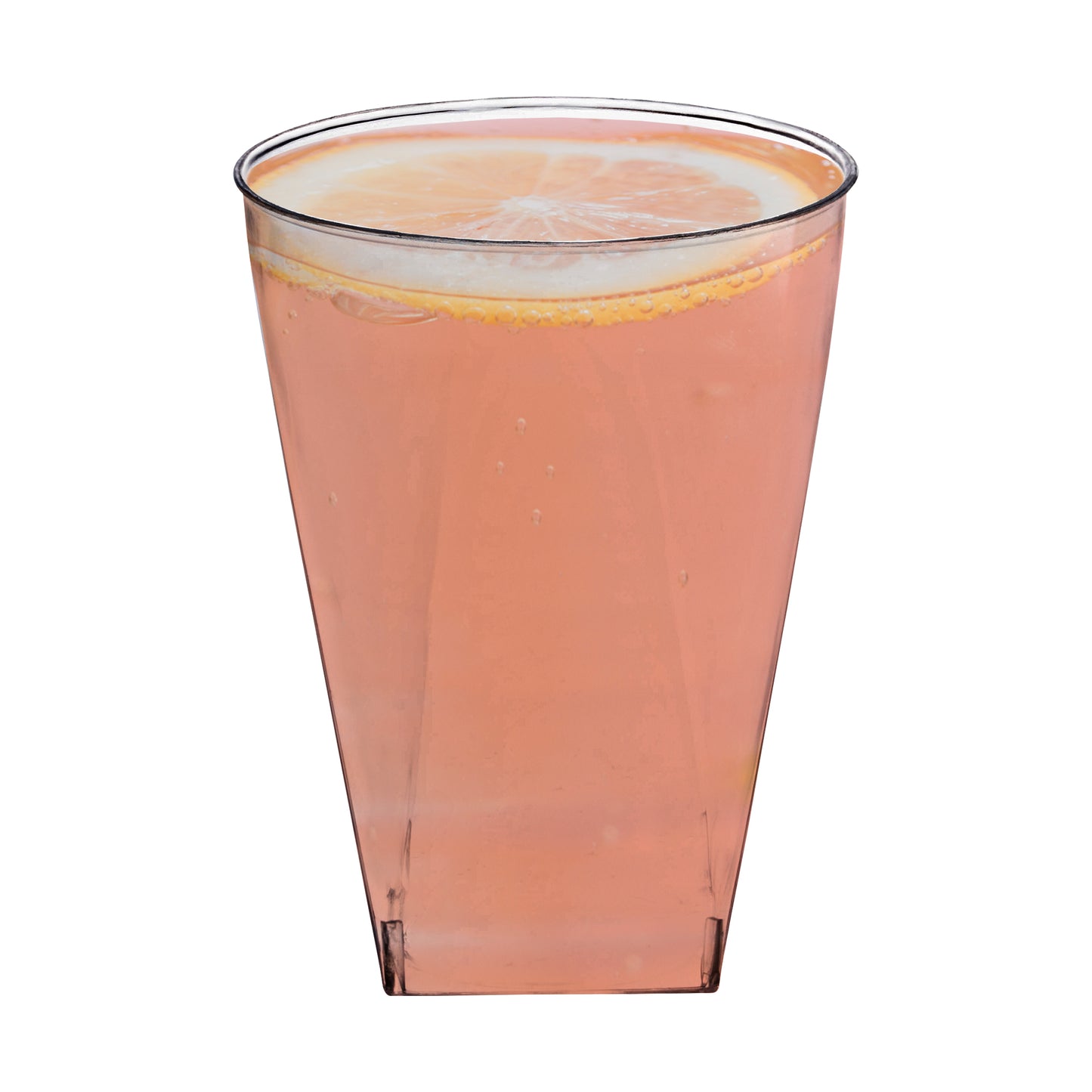10 oz. Clear Square Bottom Plastic Disposable Cups