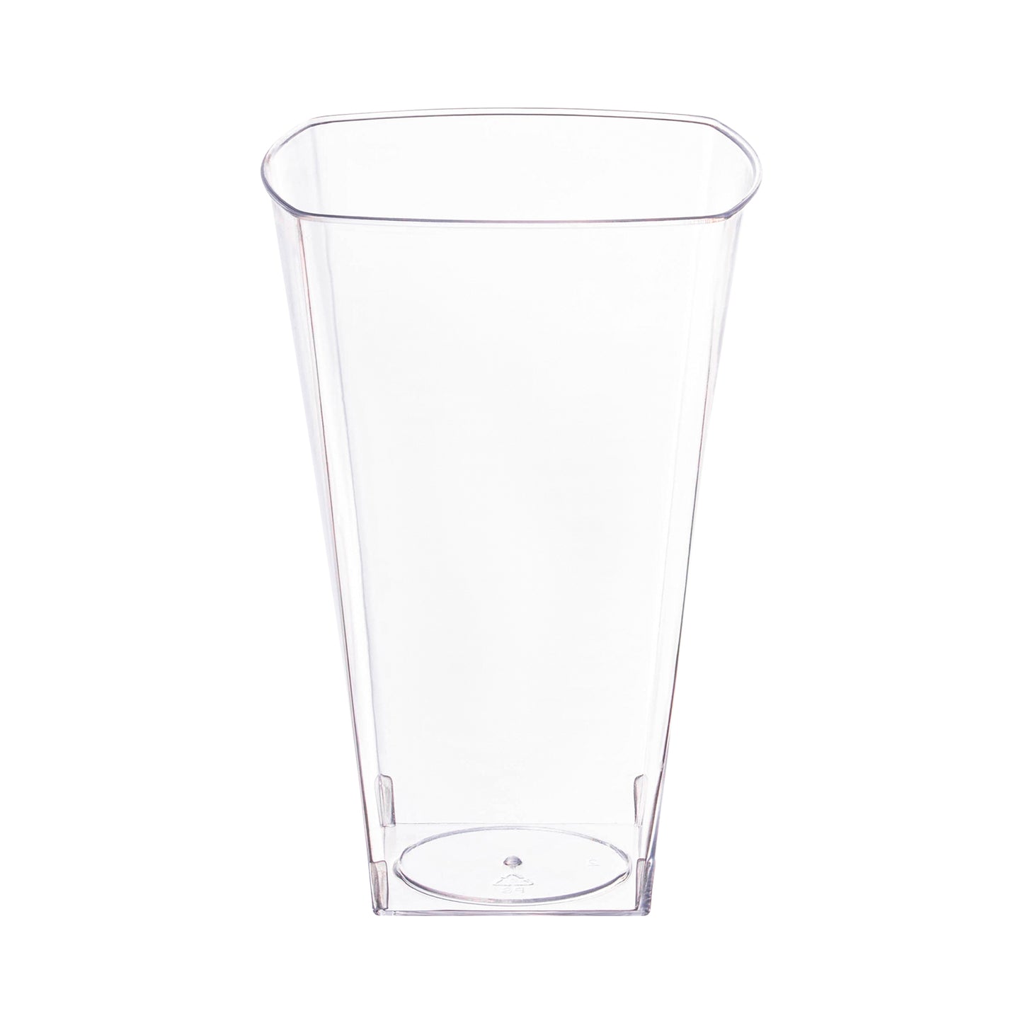 10 oz. Clear Square Disposable Plastic Cups