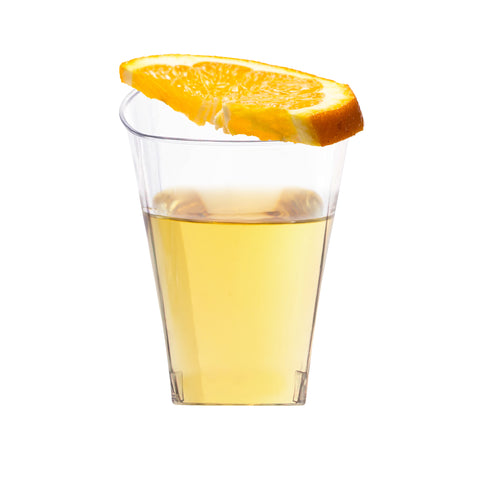 8 oz. Clear Square Disposable Plastic Cups