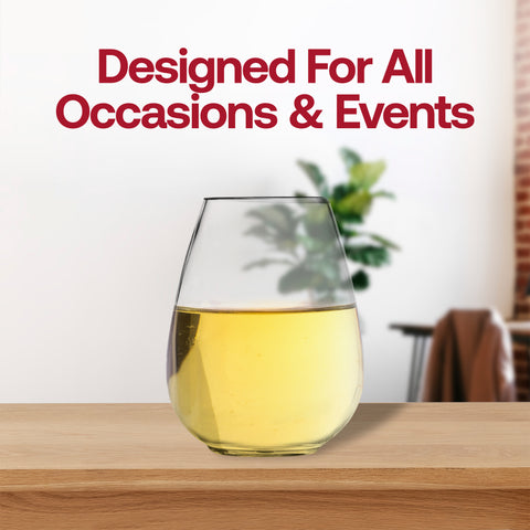 4 oz. Clear Stemless Disposable Plastic Mini Goblets