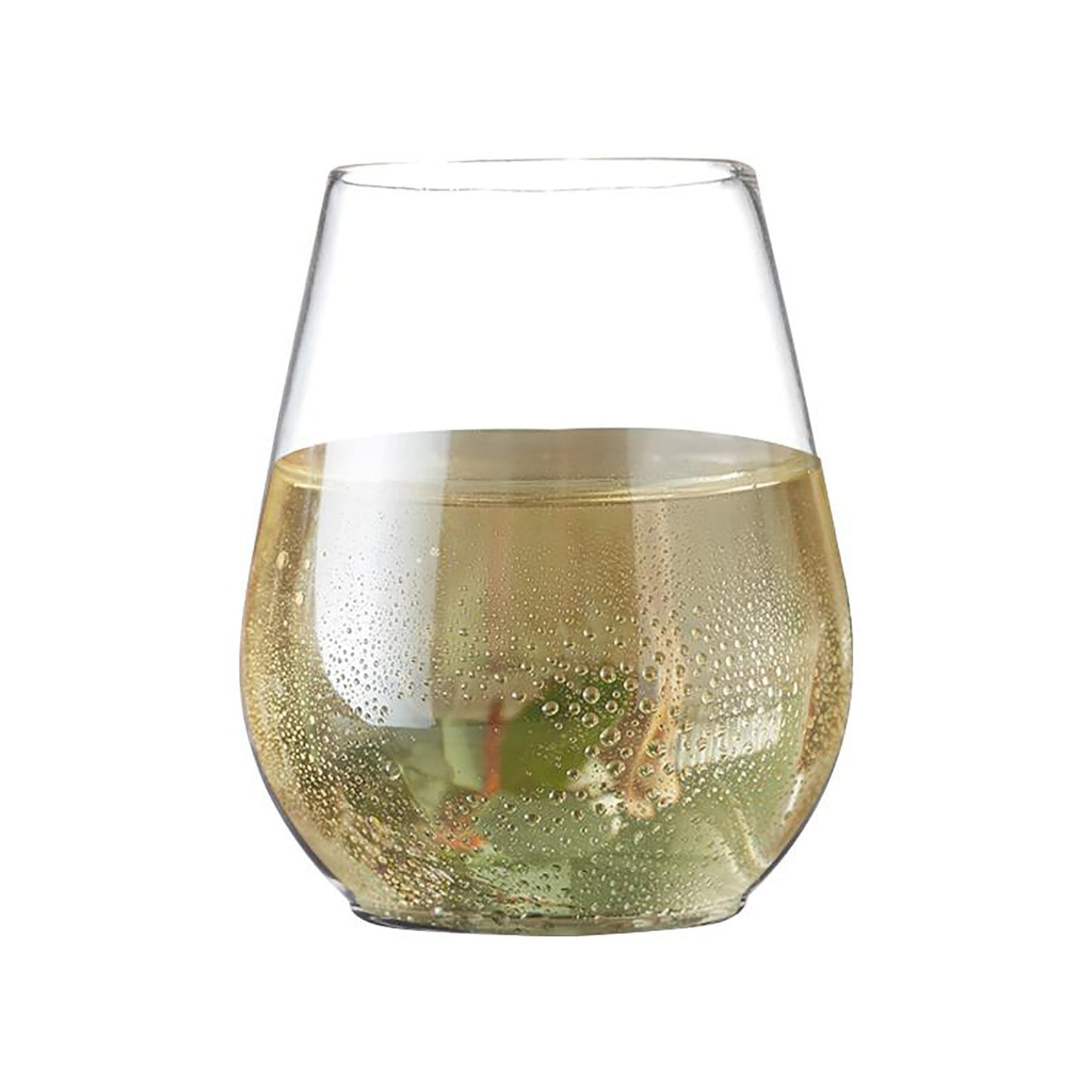 4 oz. Clear Stemless Disposable Plastic Mini Goblets