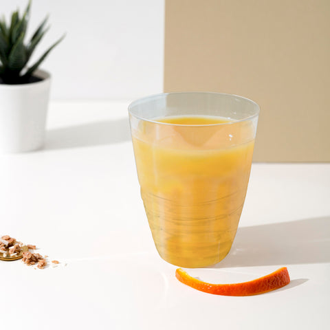 17 oz Clear Swirl Plastic Tumblers