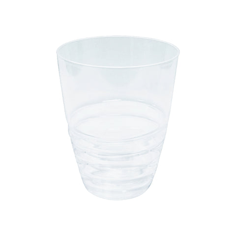 17 oz Clear Swirl Plastic Tumblers