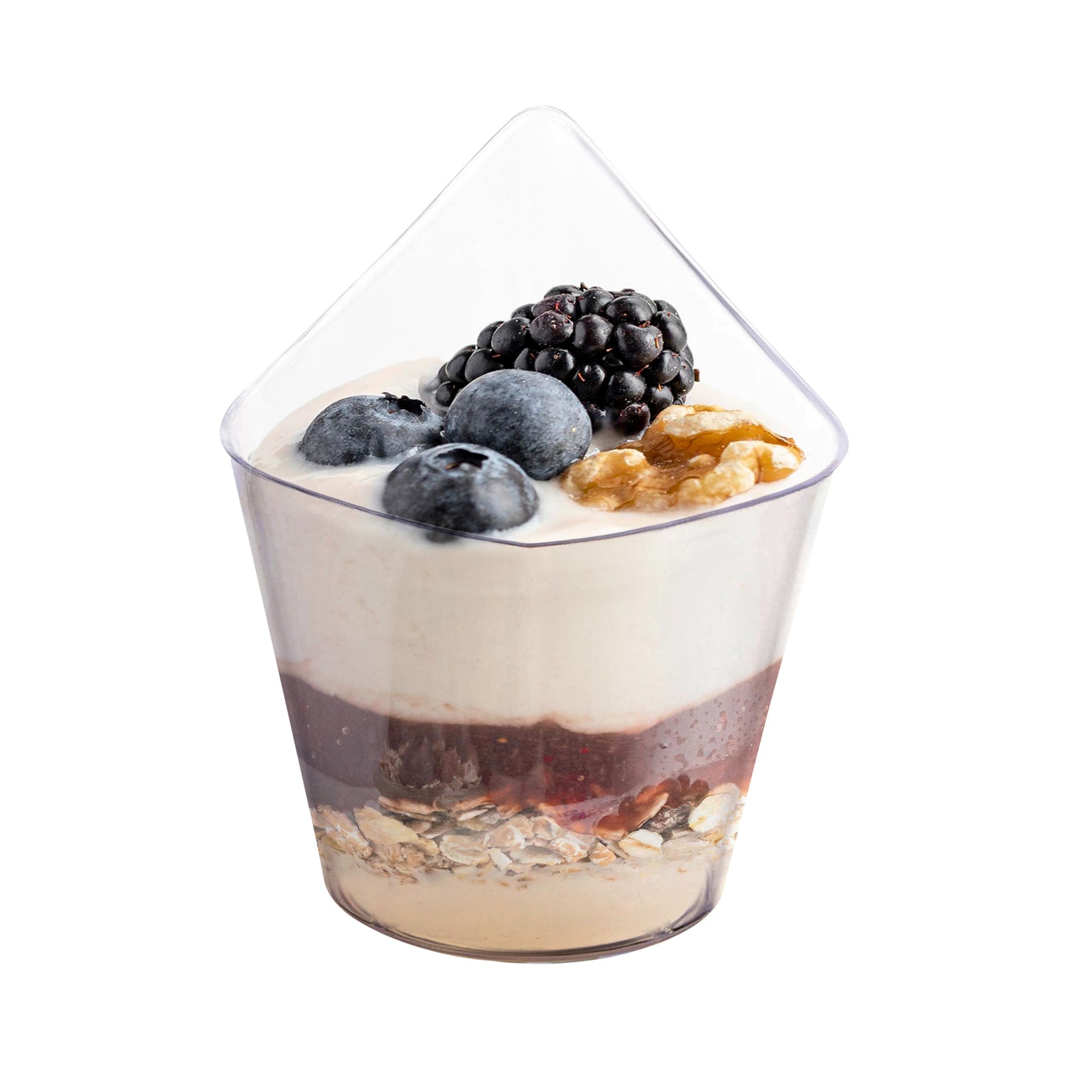 4 oz. Clear Teardrop Disposable Plastic Cups Secondary | The Kaya Collection