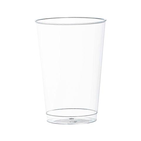 12 oz. Crystal Clear Disposable Plastic Party Cups