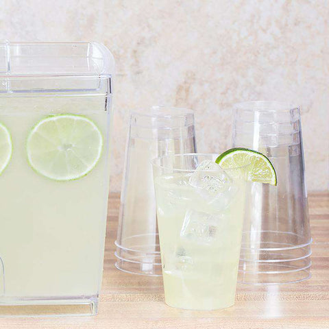 12 oz. Crystal Clear Disposable Plastic Party Cups