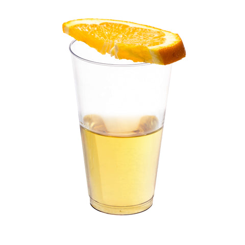 16 oz. Crystal Clear Tall Disposable Plastic Iced Tea Cups