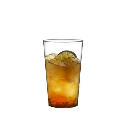 16 oz. Crystal Clear Tall Disposable Plastic Iced Tea Cups