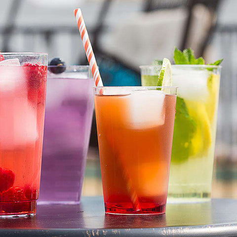 12 oz. Crystal Clear Disposable Plastic Party Cups