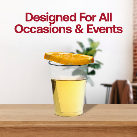 7 oz. Clear Round Disposable Plastic Cups