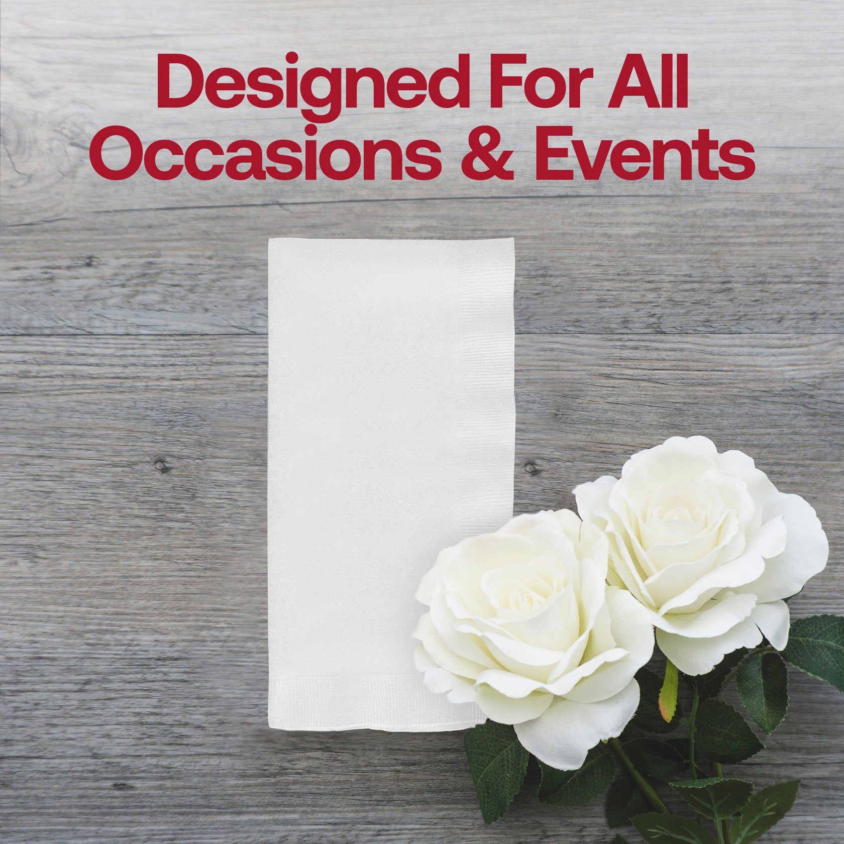 Paper Napkins - White Paper Dinner Napkins | Kaya Collection – The Kaya ...