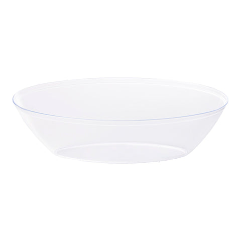 ½ Gallon Clear Oval Luau Bowl