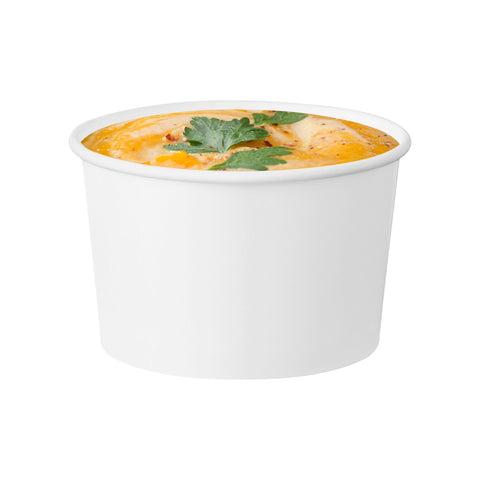 6 oz Squat Paper Soup Cups