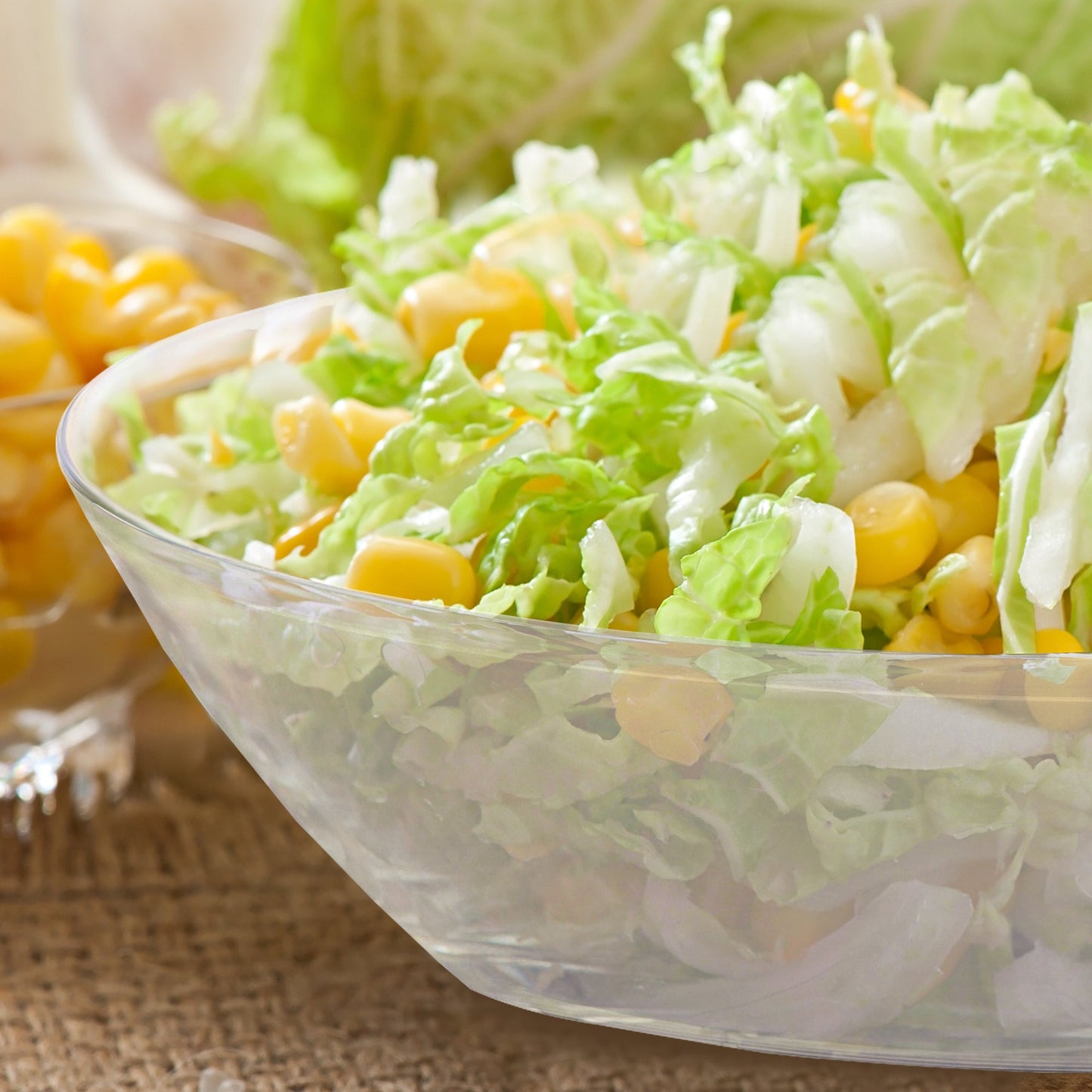 ½ Gallon Clear Oval Luau Bowl