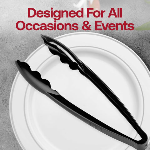 Heavyweight PP Food Serving Tongs