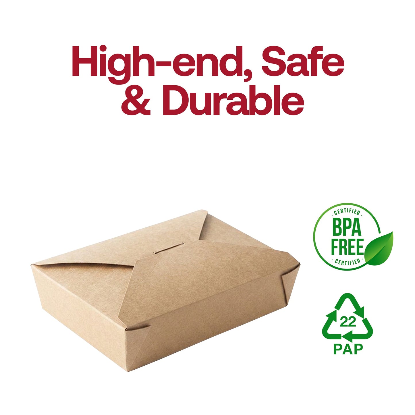 Kraft Folded Paper #2 Container