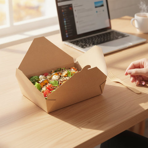 Kraft Folded Paper #2 Container